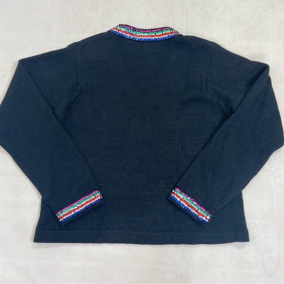 Design options by Philip & Jane Gordon sequined bow vintage sweater. - Picture 9 of 9